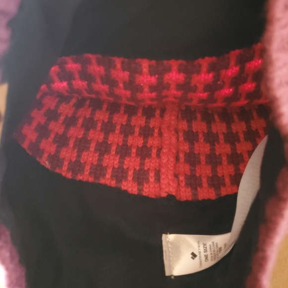 Obermeyer faux fur pom beanie hat pink - Picture 5 of 8